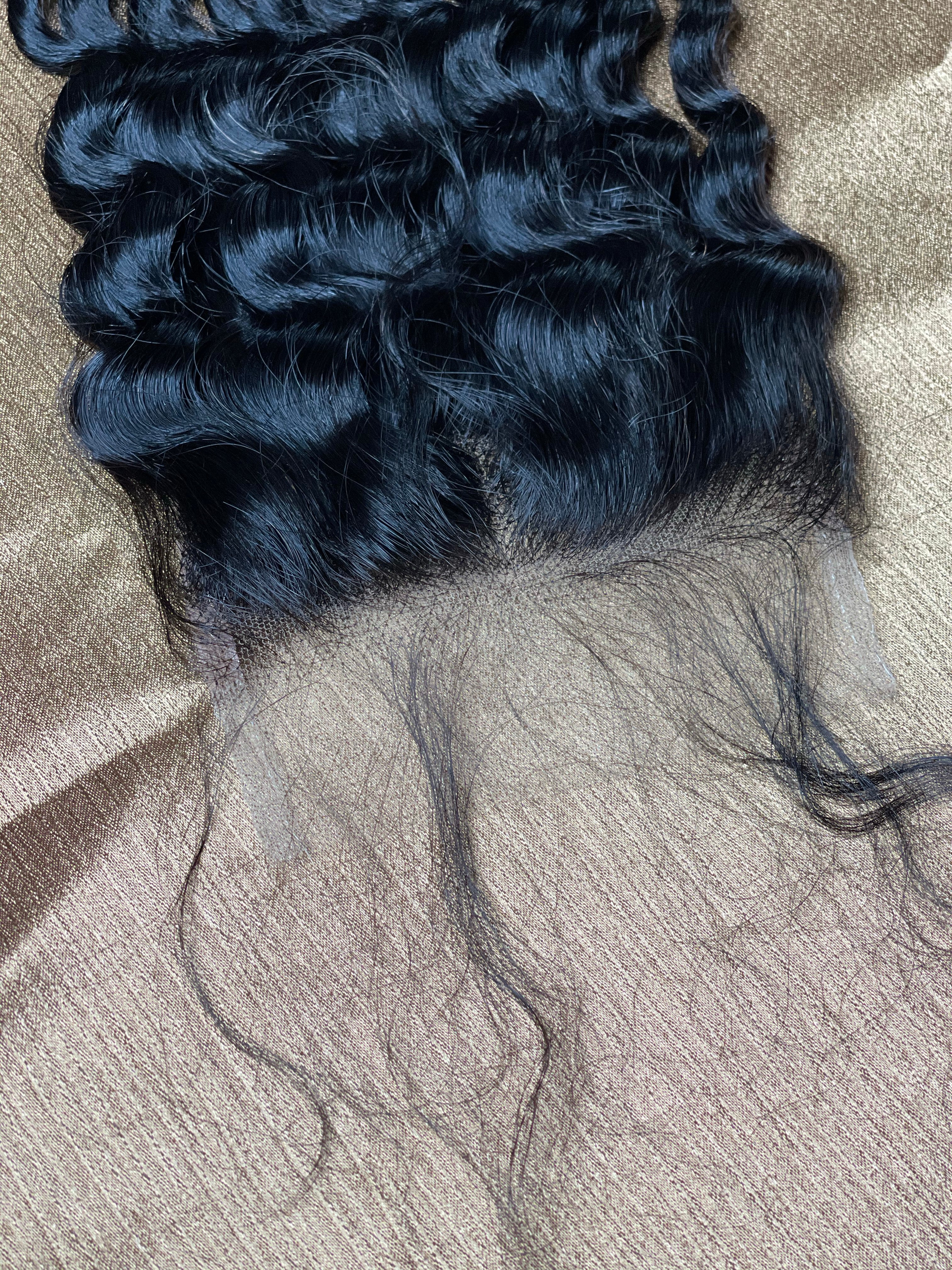 FRENCH CURLY RAW CLOSURE